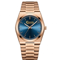 Montre à quartz pour homme en acier inoxydable de luxe sur mesure ODM avec logo personnalisé sur le cadran, fabricant professionnel