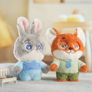 Peluche authentique Zootopia Nick Judy Léopard Tigre Agent de <span class=keywords><strong>police</strong></span> Série Sweet Dream Heart Mignonne Peluche Bébé Coton PP Unisexe - Product Image 2