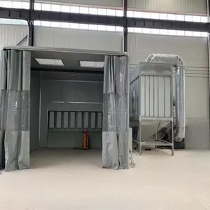 PP/PVC Fast Color Change Powder Coating Machine