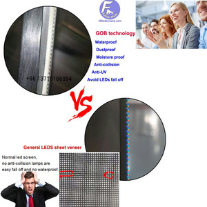 Publicidad interior led video pared Anti-colisión GOB COB LOB pantalla led prueba de humedad a prueba de polvo a prueba de colisión - Product Image 2