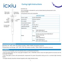 Lampe de photopolymérisation dentaire LED à turbine, basse vitesse, avec guide à fibre optique, tête métallique, pour résine dentaire, haute intensité lumineuse