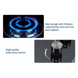 Bếp gas âm 5 lò đốt, mặt kính cường lực, bếp nấu gas, bếp gas nhà bếp - Product Image 5