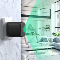 Nueva venta pequeña cámara HD Plug 1080P seguridad niñera grabadora de vídeo cámara infrarroja inalámbrica