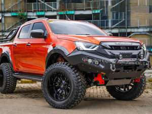 Parachoques Delantero de Acero para <span class=keywords><strong>Pick</strong></span> <span class=keywords><strong>Up</strong></span> <span class=keywords><strong>Isuzu</strong></span> Dmax 2020 2021 <span class=keywords><strong>2022</strong></span> con Soporte para Luz Led Accesorios 4X4 para Auto Sistemas de Carrocería Barra de Parachoques - Product Image 5