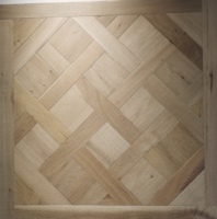 Natürliche Farbe Versailles weißer Eichen boden Holz parkett Design Form Parkett Mosaik Holz fliesen Engineered Floor ing