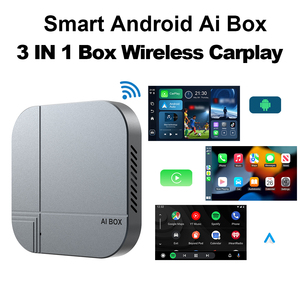 K712 2+16G Android <span class=keywords><strong>Carplay</strong></span> Ai Box 4gb 64gb Adaptador <span class=keywords><strong>Carplay</strong></span> para <span class=keywords><strong>Apple</strong></span> <span class=keywords><strong>Carplay</strong></span> y Android Auto y Android OS 3 en 1 Car Magic Box - Product Image 6