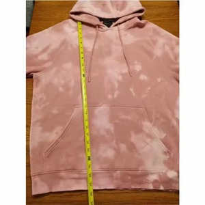 Unisex Oversized <b>Tie</b>-<b>Dye</b> Hooded Sweatshirt French Terry Casual Pocket Design Autumn Regular Fit Knitted <b>Hoodie</b> - Product Image 2