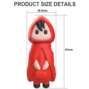 Mini MODELO DE Caperucita Roja, masajeador de clítoris con vibración de 16 frecuencias, juguete sexual privado - Product Image 6