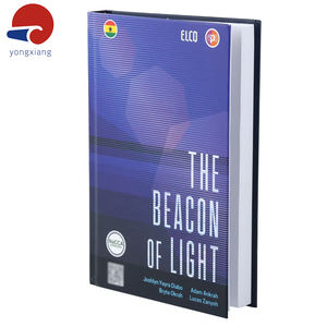 <span class=keywords><strong>Livre</strong></span> relié personnalisé en usine avec couverture en carton coloré et en papier kraft - Product Image 4