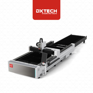 Machine de découpe laser fibre à puissance moyenne 1-3KW pour métaux, modèle 3015, avec table d'échange pour grandes surfaces, rails de guidage Hiwin et système Cypcut - Product Image 2