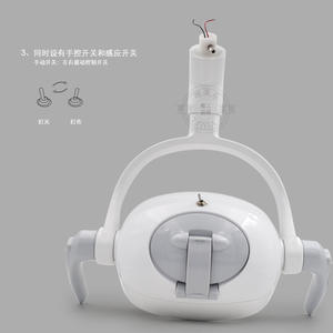 Lampe LED pour fauteuil dentaire à détection de mouvement avec effet sans ombre et miroir pliable de type FA - Product Image 5