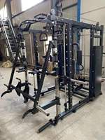 Equipo de Fitness para gimnasio, máquina Smith 3D, Cable de acero, peine cruzado, entrenador, Power Squat Rack, estación multifunción