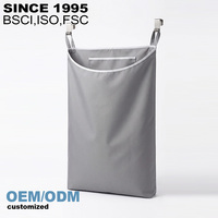 Sac à linge pliable et imperméable, type sur porte, pour vêtements et outils