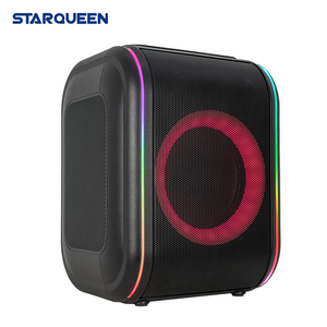 Altavoces portátiles TWS de 8 pulgadas con gran descuento, caja de sonido Bluetooth pequeña, Karaoke, deflector amplificado de graves colorido, Mini Audio USB - Product Image 6