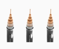 Cable de Alimentación Cu/XLPE/LSZH Libre de Halógenos, Retardante de Llama de Baja Emisión de Humo, Clase B, Aislamiento XLPE, 0.6/1kV 4-240mm²