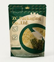 Sacs refermables personnalisés en PE Mylar de qualité alimentaire, anti-odeur, avec fermeture éclair, pour salades, snacks et noix, 250g, 500g, 1kg