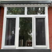 Ventana Corredera de PVC, Perfil Veka 5+12A+5, Vidrio Templado, Aislamiento Térmico, Resistente a la Intemperie, Exterior, Hotel, Villa, Energy Star