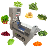 Roestvrijstalen groentesnijder Uiensnijmachine Kommerciële aardappelsnijmachine voor komkommers Groenteblokjes snijmachine