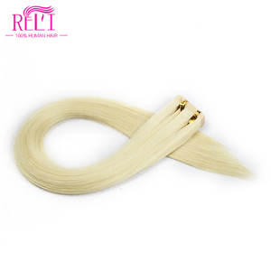 وصلات شريطية مزدوجة مرسومة من الاتحاد الأوروبي ، موجات ريمي طبيعية عالية الجودة ، تجعيد الشعر لتصفيف الشعر - Product Image 6