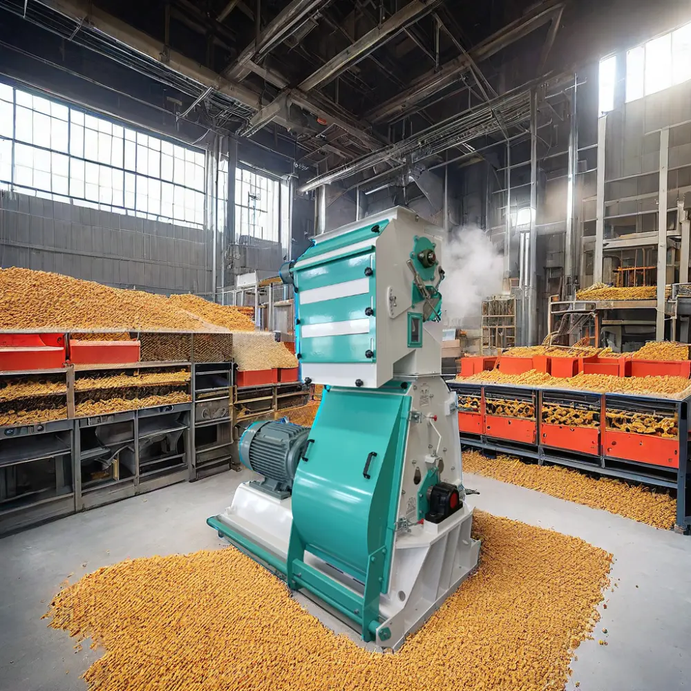 Pabrik profesional penggiling jagung pabrik makanan untuk tepung jagung dan makanan jagung