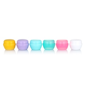 Pote de Creme Cosmético Pequeno em Forma de Cogumelo Branco Rosa Roxo Verde Azul de Plástico PP com Tampa 5g 10g 20g 30g 50g - Product Image 4