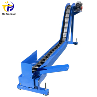 Nouveau Convoyeur à Chaîne Automatique en Acier Inoxydable pour Centre d'Usinage CNC, Tour et Fraiseuse, Utilisation en Usine de Fabrication