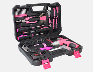 151-Piece Household Tool Set Portable <b>Drill</b> Multifunctional <b>Hand</b> With Plastic Toolbox Storage Case OEM <b>Hand</b> Operated Screwdriver - Product Image 5