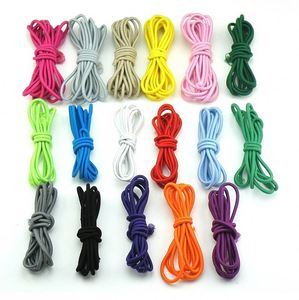 Cordon élastique en latex imperméable de 2 mm pour chaussures, sacs, vêtements, sweats à capuche, finition tressée enduite et cirée - Product Image 3