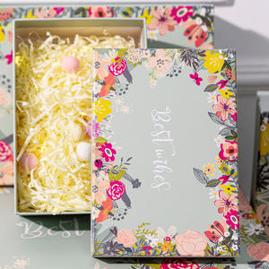 Petites boîtes d'expédition en carton estampage à chaud d'or Logo Prix bon marché d'usine <span class=keywords><strong>Abonnement</strong></span> aux soins de la peau Coffrets cadeaux Doublure en éponge - Product Image 3