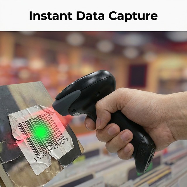 OEM ODM Wired 2D Barcode Scanner Custom Logo Cino A680 Industrial Handheld Reader Factory Direct High Volume Production