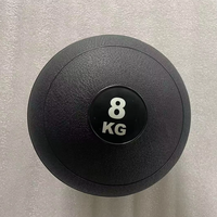 Support personnalisé pour balles de médecine avec logo, en PVC jaune, pour entraînement de fitness, gym, exercice, musculation, balles de médecine en caoutchouc