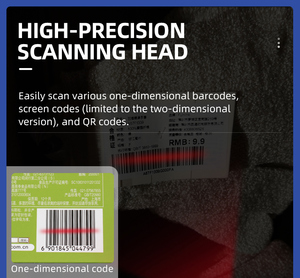 ENKSCANスマートフォンバーコードスキャナー用クランプワイヤレス2.4G USB 1D 2D <span class=keywords><strong>QR</strong></span>コードリーダー3000mAhバッテリーマルチOS在庫あり - Product Image 5