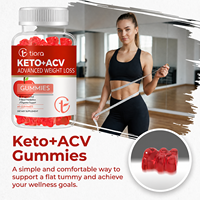 Gummies Minceur au Vinaigre de Cidre de Pomme pour Ventre Plat, Marque Blanche, Keto ACV, Brûleur de Graisse Minceur
