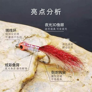 Wholesale Artificial Shrimp Fly Sinking Scuds Bottom Fishing Lure <strong>Bait</strong> for Sea Bass Salmon Redfish Trout Carp Saltwater <strong>Fish</strong> - Product Image 3