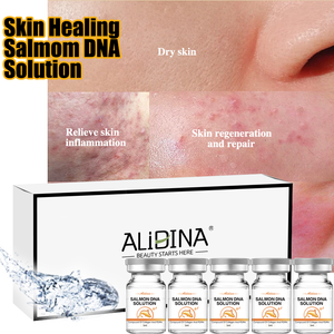 Sérum de collagène d'acide hyaluronique de peptide de saumon R EGF améliorer le vieillissement Booster hydrater en profondeur la peau rougeoyante PDRN Booster de peau d'ADN de sodium - Product Image 1