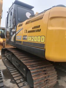 Excavadora japonesa de segunda mano KOBELCO SK200D de alta calidad en stock - Product Image 2