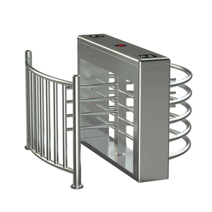 Eissolution EI-BGZ006D One-<span class=keywords><strong>Bar</strong></span> Turnstile anti-tailgating setengah pintu berputar tinggi Flap Barrier kontrol akses keamanan kereta api - Product Image 1