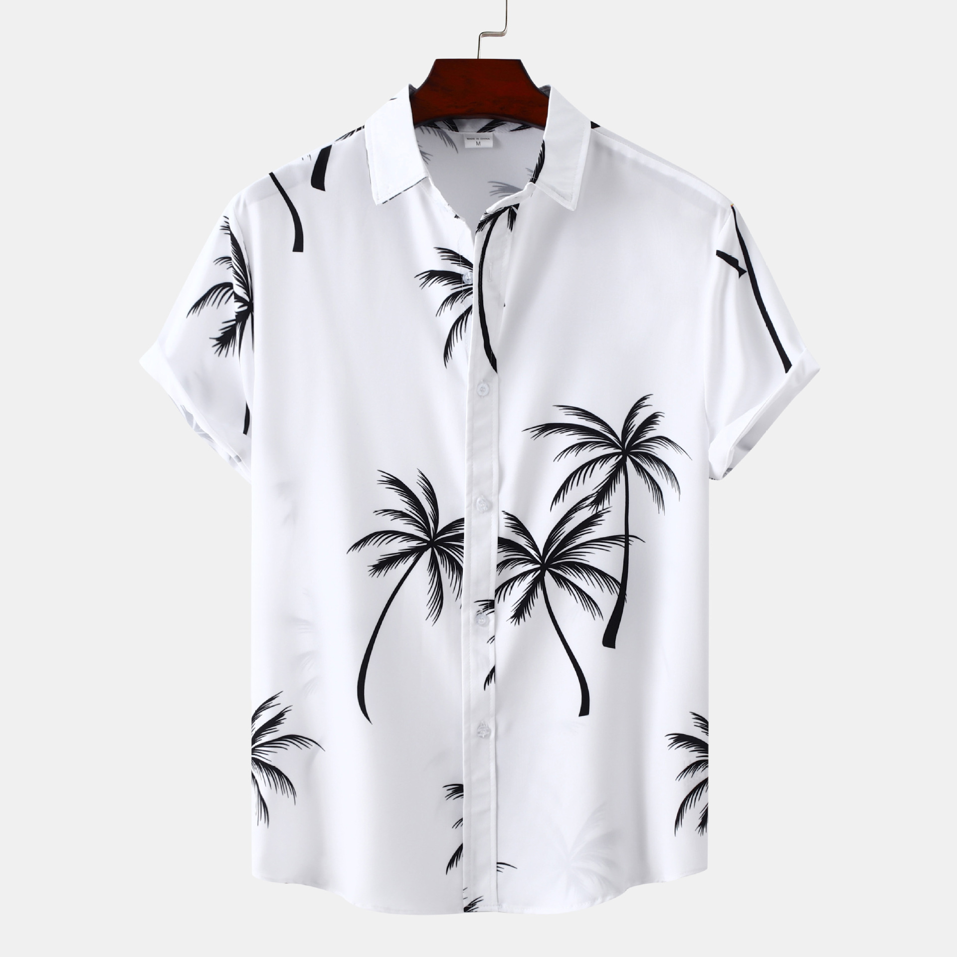 Set Hawaiano Uomo Rrongwn - Camicia E Pantaloni Tropicali Estivi, Stampa Colorata - Foto 8
