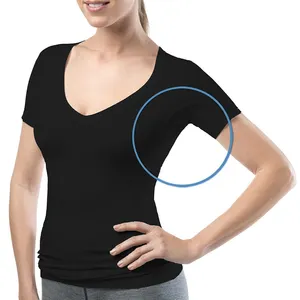 Premium Sweat Proof Unterhemd T-Shirt Sweat Proof Slim Fit Crop Top T-Shirt Es verhindert, dass Geruch in Kleidung eindringt