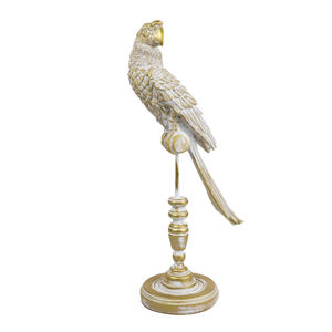 Reçine el sanatları altın reçine papağan ev dekorasyon için - Product Image 5