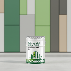 Peinture Extérieure <span class=keywords><strong>Anti</strong></span>-Âge au Latex 25KG en Fût, Haute Résistance au Lavage, Revêtement Décoratif Imperméable et Protecteur Solaire pour Bâtiments - Product Image 6