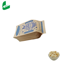 Sacs en papier pour pop-corn au micro-ondes, emballage décoratif personnalisé