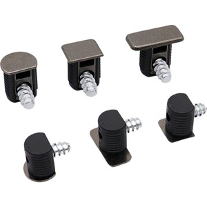 Shelf Support Plastic Adjustable Cabinet Shelf <b>Bracket</b> With Screw <b>Black</b> And Gray 10 Cm 12 Cm 15 Cm Durable Hardware Accessory - Product Image 3