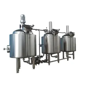 3HL beer brewing equipment with RIMS or HERMS system price