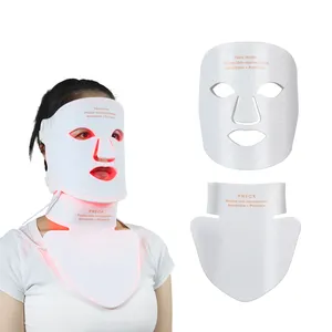 कस्टम प्रकाश चिकित्सा चेहरे का सौंदर्य डिवाइस नरम Bendable नेतृत्व में चेहरा प्रकाश चिकित्सा साधन