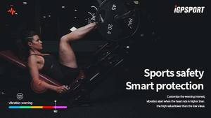 Pulsera Inteligente de Salud HR70, Monitor de Ritmo Cardíaco, Brazalete con Sensor ANT+ BLE HRM, Plástico, Resistente al Agua IPX7, Unisex, Compatible con Wahoo - Product Image 5