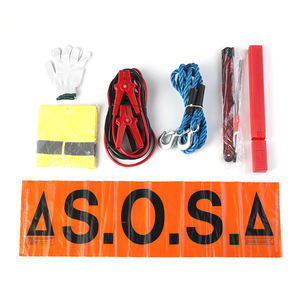 Kit d'urgence pour voiture Kit d'urgence pour bord de route Kit de sécurité pour premiers soins Kit d'aide à la réparation pour voiture <span class=keywords><strong>SOS</strong></span> - Product Image 4
