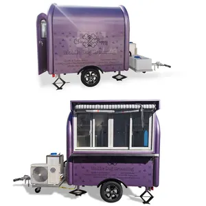 Mobile Dog Grooming Trailer in USA/ Camper Dog Washing Machine Food Truck/ Customize according your requirements