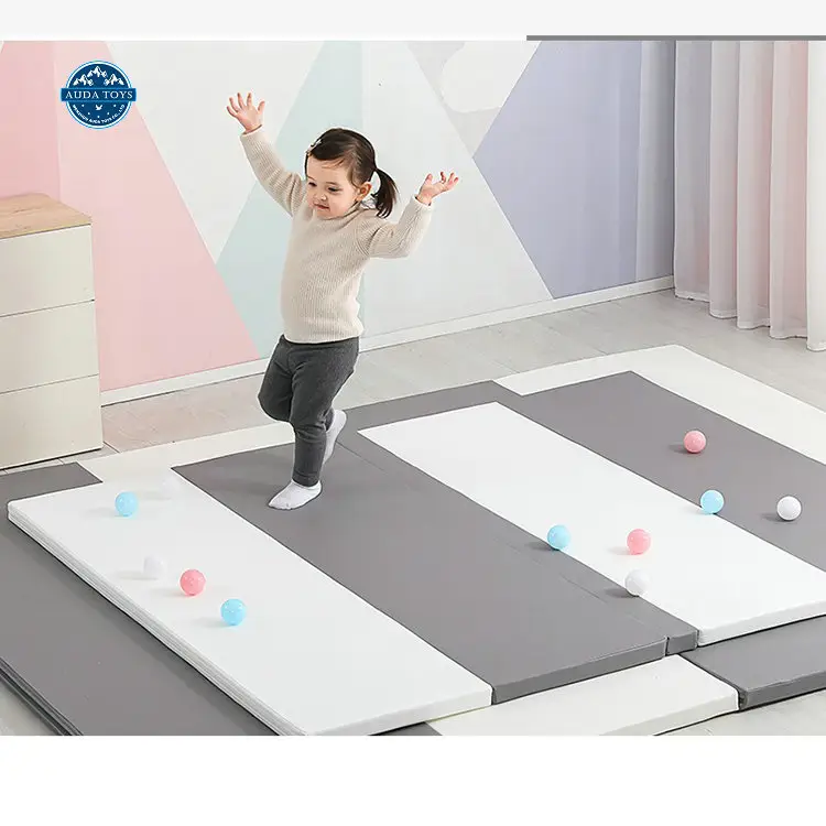 Customs Foldable Waterproof Square XPE Crawling Baby Mat GYM Soft Playmats For Kids