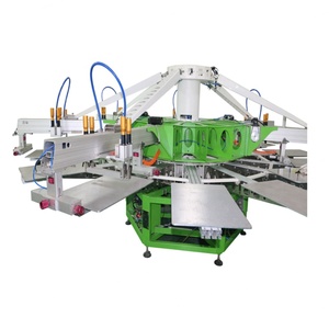 High Quality KC 8-<b>Color</b> Automatic T-Shirt Screen <b>Printers</b> Multicolor 380V/3 Phase 500x700mm Print Area Long Service Life - Product Image 5